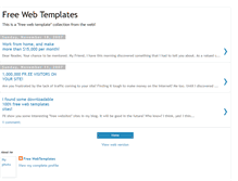 Tablet Screenshot of free-webtemplate.blogspot.com