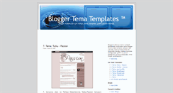 Desktop Screenshot of bloggertema.blogspot.com