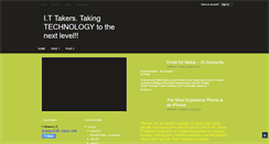 Desktop Screenshot of ittakers.blogspot.com