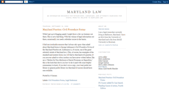 Desktop Screenshot of marylandlaw.blogspot.com