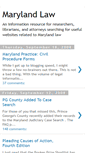 Mobile Screenshot of marylandlaw.blogspot.com