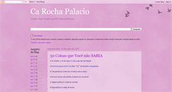 Desktop Screenshot of carochapalacio.blogspot.com