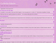 Tablet Screenshot of carochapalacio.blogspot.com