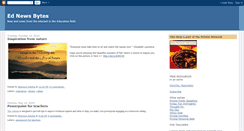 Desktop Screenshot of ednewsbytes.blogspot.com