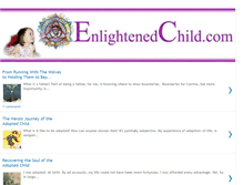 Tablet Screenshot of enlightenedchild.blogspot.com