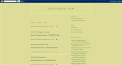 Desktop Screenshot of lemon-law-advice.blogspot.com