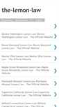Mobile Screenshot of lemon-law-advice.blogspot.com
