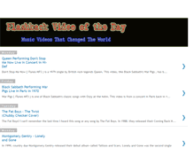 Tablet Screenshot of flashbackvideooftheday.blogspot.com