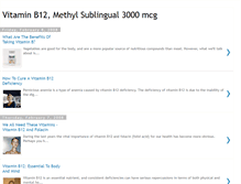 Tablet Screenshot of methyl-b12.blogspot.com