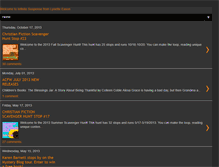 Tablet Screenshot of infinitesuspensefromlynetteeason.blogspot.com