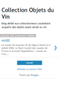 Mobile Screenshot of objetsduvin.blogspot.com