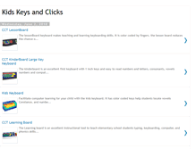 Tablet Screenshot of keysandclicks.blogspot.com