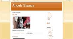 Desktop Screenshot of angels-espace.blogspot.com