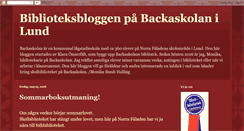 Desktop Screenshot of lillaskolbiblioteksbloggen.blogspot.com