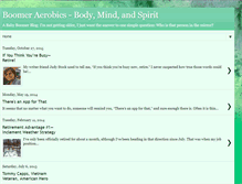 Tablet Screenshot of boomerobics.blogspot.com
