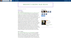 Desktop Screenshot of bjmbeingbad.blogspot.com