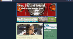 Desktop Screenshot of nzscooter.blogspot.com