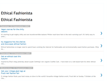 Tablet Screenshot of ethicalfashionista.blogspot.com