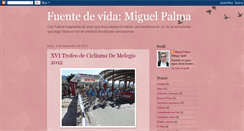 Desktop Screenshot of escritosmiguelpalma.blogspot.com