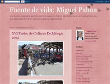 Tablet Screenshot of escritosmiguelpalma.blogspot.com