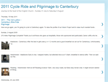 Tablet Screenshot of cycleridetocanterbury.blogspot.com