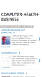 Mobile Screenshot of computer-health-business.blogspot.com
