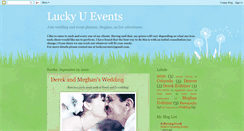 Desktop Screenshot of luckyuevents.blogspot.com