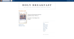 Desktop Screenshot of holybreakfast.blogspot.com