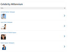 Tablet Screenshot of celebrity-millennium.blogspot.com