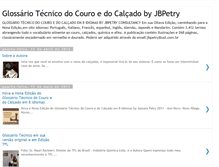 Tablet Screenshot of glossariotecnicodocouroedocalcadodo.blogspot.com