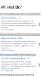 Mobile Screenshot of mivestidor.blogspot.com