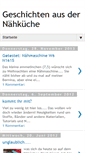 Mobile Screenshot of naehkueche.blogspot.com