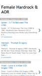 Mobile Screenshot of femalehardrock.blogspot.com