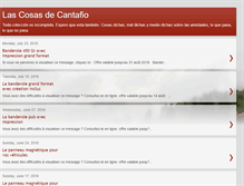 Tablet Screenshot of lascosasdecantafio.blogspot.com