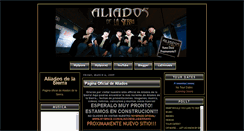 Desktop Screenshot of aliadosdelasierra.blogspot.com