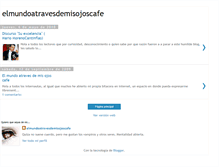 Tablet Screenshot of elmundoatravesdemisojoscafe.blogspot.com
