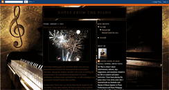 Desktop Screenshot of notesfromthepiano.blogspot.com
