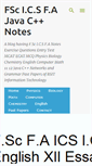 Mobile Screenshot of fscnotes0.blogspot.com