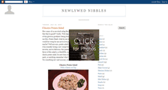 Desktop Screenshot of newlywednibbles.blogspot.com