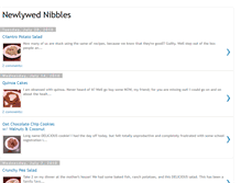 Tablet Screenshot of newlywednibbles.blogspot.com