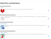 Tablet Screenshot of butterflysnrainbows.blogspot.com