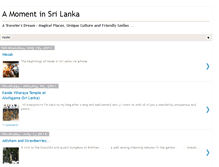 Tablet Screenshot of amomentinsrilanka.blogspot.com