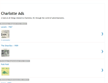 Tablet Screenshot of charlotteads.blogspot.com