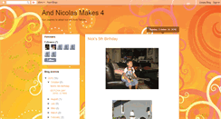 Desktop Screenshot of andnicolasmakes4.blogspot.com