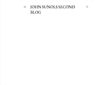 Tablet Screenshot of johnsunol.blogspot.com