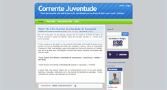 Desktop Screenshot of correntejuventude.blogspot.com