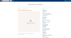 Desktop Screenshot of madera-maria.blogspot.com