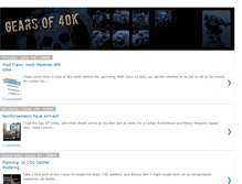 Tablet Screenshot of gearsof40k.blogspot.com