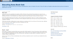 Desktop Screenshot of educatingesmebookclub.blogspot.com