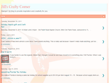 Tablet Screenshot of jillscraftycorner.blogspot.com